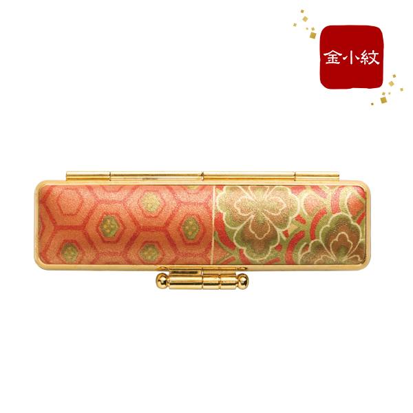 かわいい 印鑑ケース 女性向き 伝統模様 はんこケース13.5-15.0mm丸用