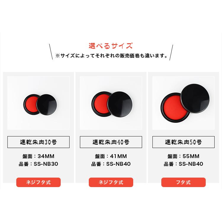 サンビー 速乾印泥 40号 高級朱肉 落款用 速乾 日本製朱肉