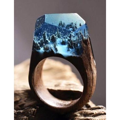 secret wood シークレットウッド　リング　us5号 Secret Wood Ring Enchanted Forest シークレットウッド リング