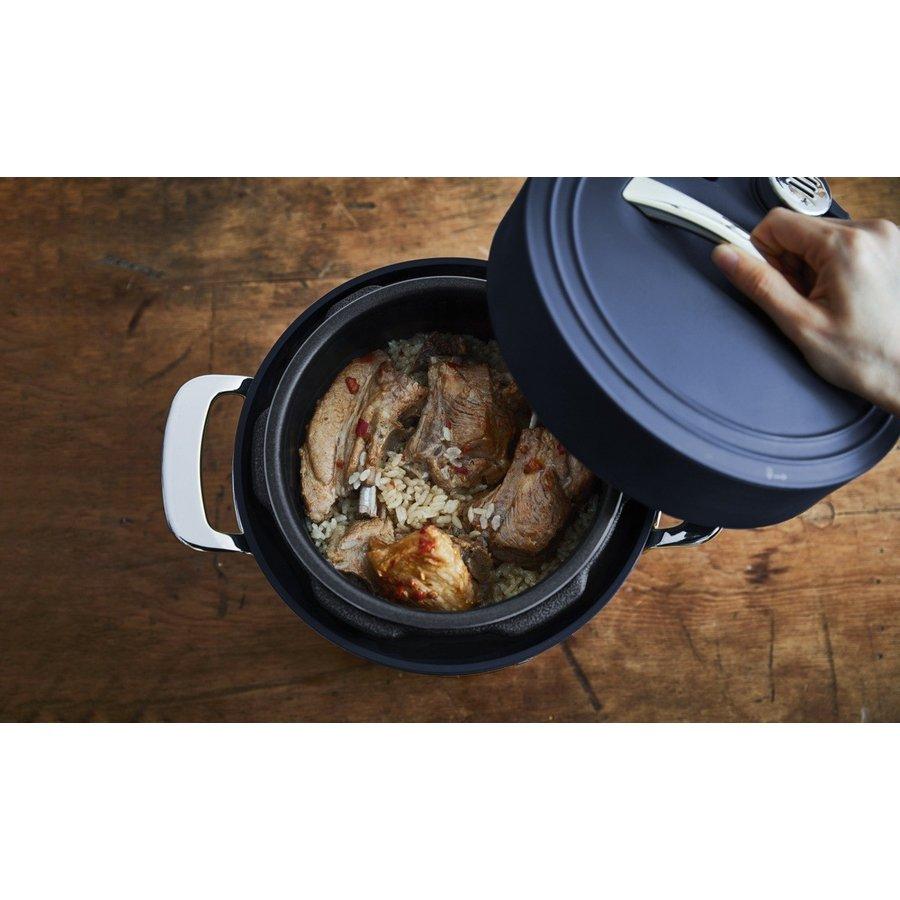Re・De Pot リデポット 2L ブラック A-Stage PCH-20LB 楽天市場】Re・De Pot 電気圧力鍋 2L ブラック リデポット PCH-20LB A