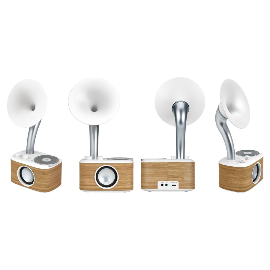 Sangean FMラジオ・Bluetoothスピーカ― WR-303 ホワイト : 函館 蔦屋