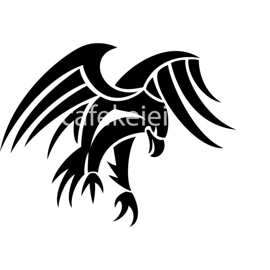 カッティングステッカー 選べる14色 Tatto 鷲 鳥 鷹 トライバル Bird バード デカール 大サイズ 001 002 2 001 002 2 Hkk Store 通販 Yahoo ショッピング