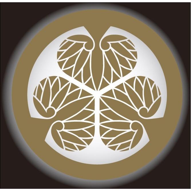 カッティングステッカー 選べる14色 家紋 徳川葵 家康 三つ葉葵 家康 選べるサイズ10 12センチ 小サイズ デカール Kamon001 1 1 Hkk Store 通販 Yahoo ショッピング