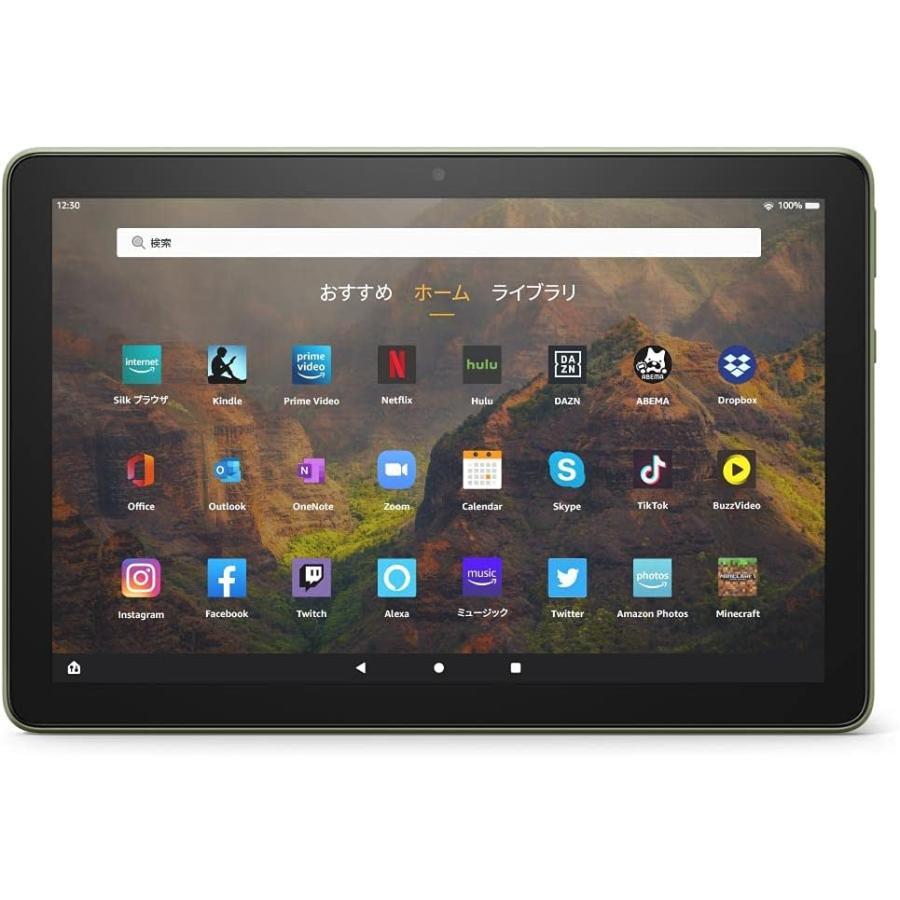 Fire HD 10 タブレット 10.1インチHDディスプレイ 64GB オリーブ 