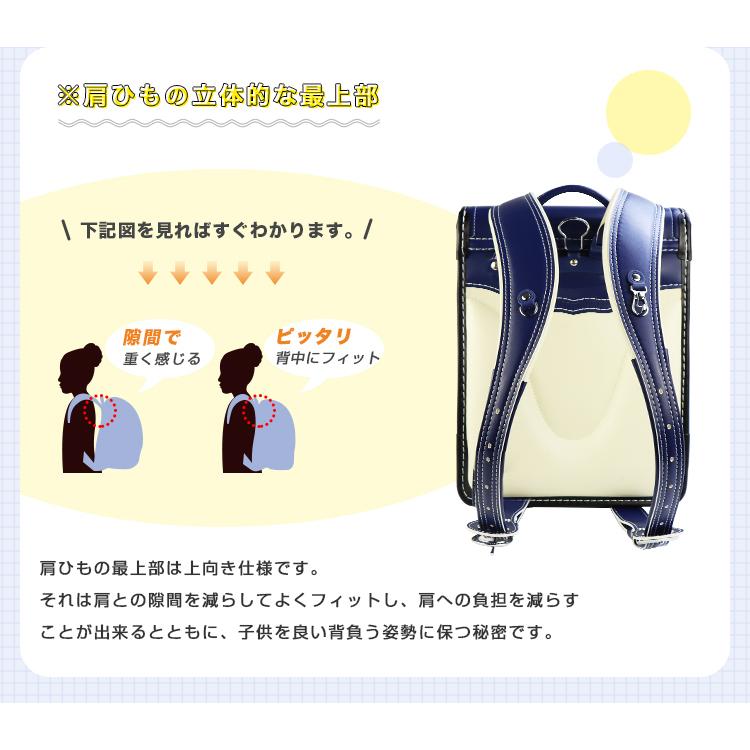 ６年保証 ランドセル 5点プレゼント 激安 かっこいい A4 入学祝いランドセル 男の子 カバー付 軽い 軽量 大容量 おまけ付き 自動ロック【クールなナイト】｜hkse｜16