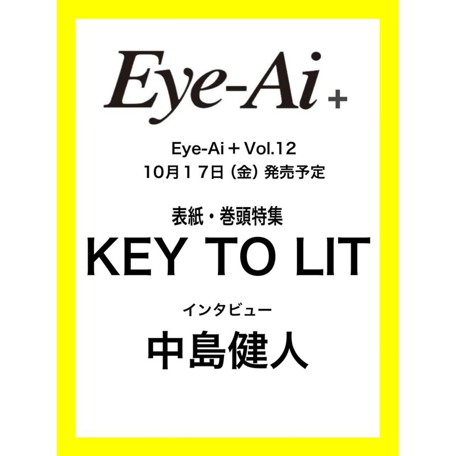 Y(プロフ一読お願い致します)　ライト8本 Eye-Ai＋ Vol.12 【表紙：KEY TO LIT】(日本語訳付) : 枚方 蔦屋書店