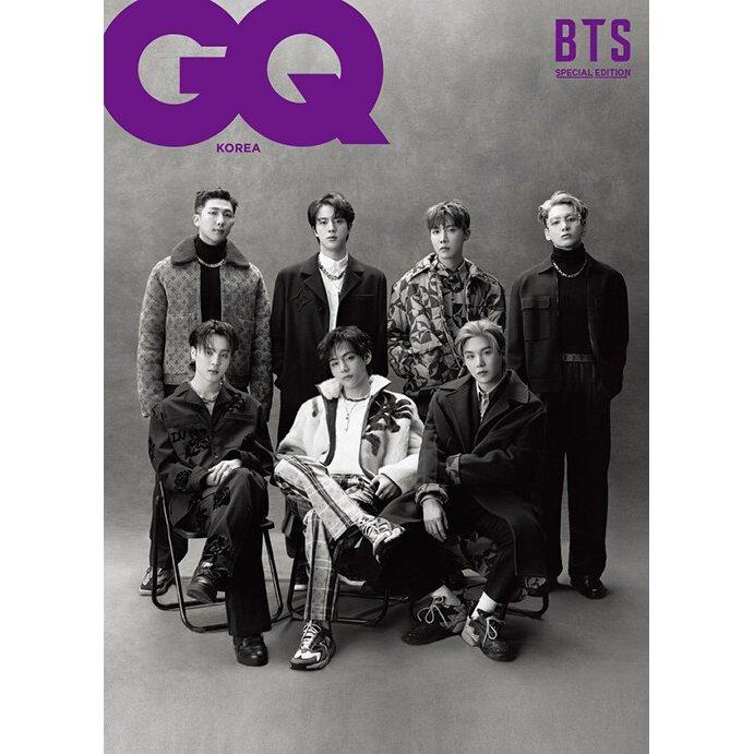 新品【GQ KOREA】BTS 8冊セット 2022年1月号