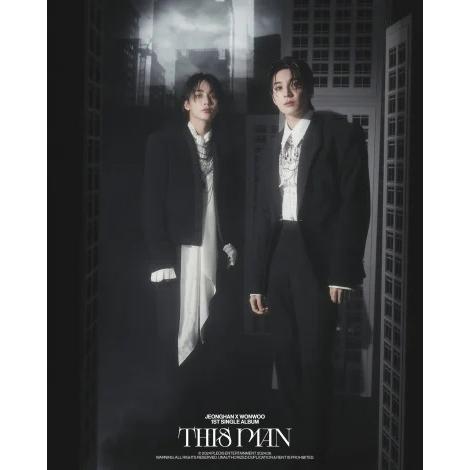 seventeen this man ジョンハンウォヌtsutaya 3枚