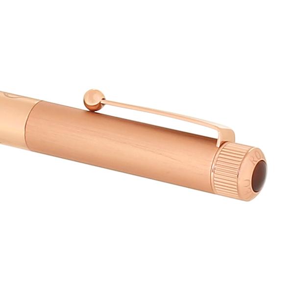 ロメオ 【限定】No．3 ボールペン 細軸（ファインブラッシュ) 限定】ROMEO No．3ボールペン 細軸 斑紋純銀色