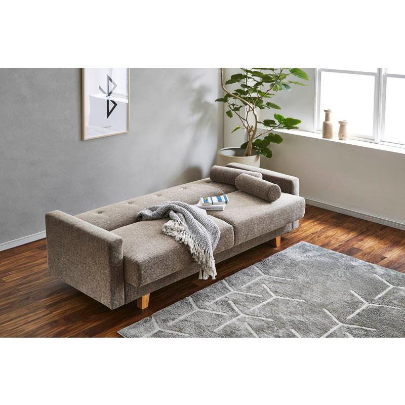 関家具 ソファベッド ソファーベッド 3人掛け ソファー 座面下収納