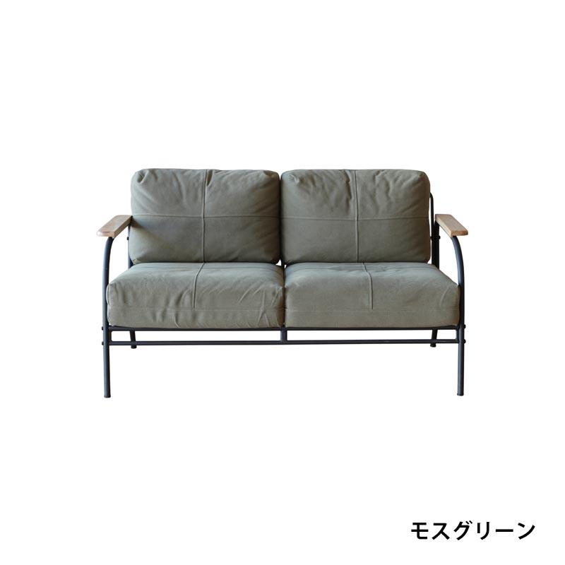 関家具 ソファー ソファ 2P 二人掛け ブエノ モスグリーン