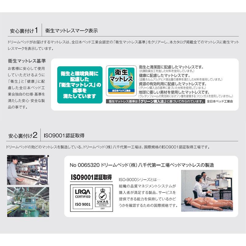 ドリームベッド マットレス ポケットコイル ポケット ノーマル F1-N DX