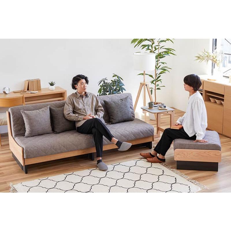 美品　モーブル 　Meuble　ごろ寝ソファ ドロシー　中材もカバーも洗える Meuble 特典付i 開梱設置付 ソファベッド ドロシー2 幅180cm