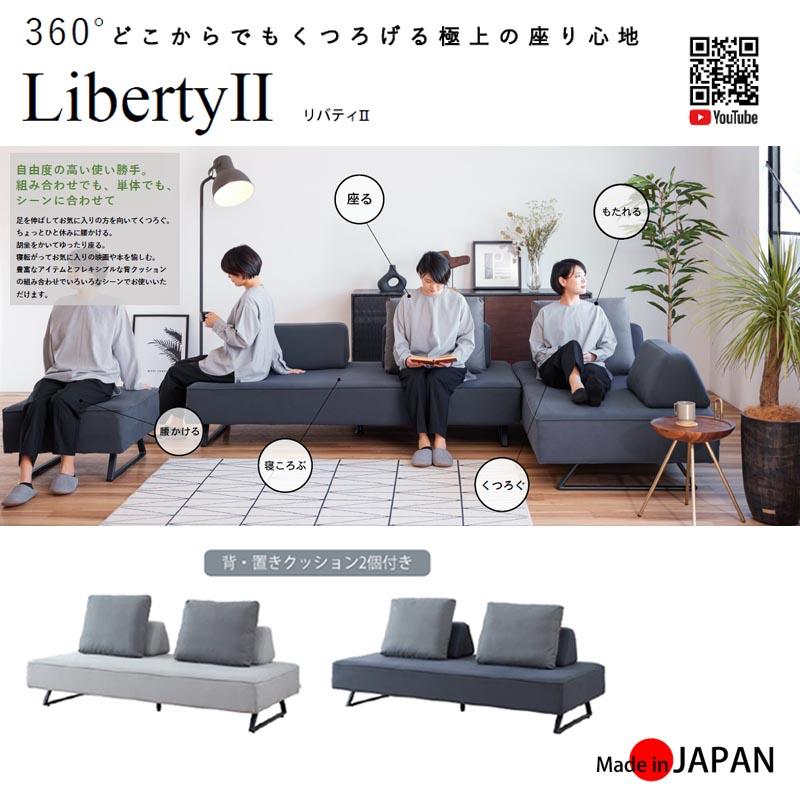 LIBERTY リバティ特大クッション 2個セット LIBERTY リバティ特大クッション 2個セット