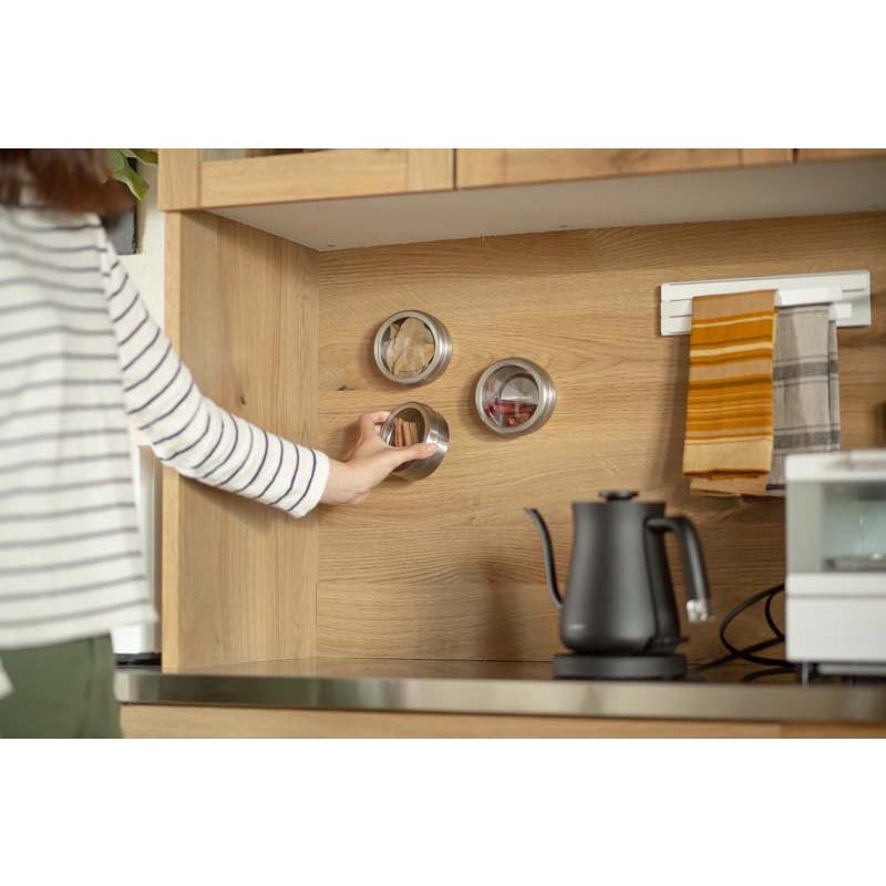 関家具 オープン ボード 幅140cm ステンレス天板 Lindt リンツ 2口