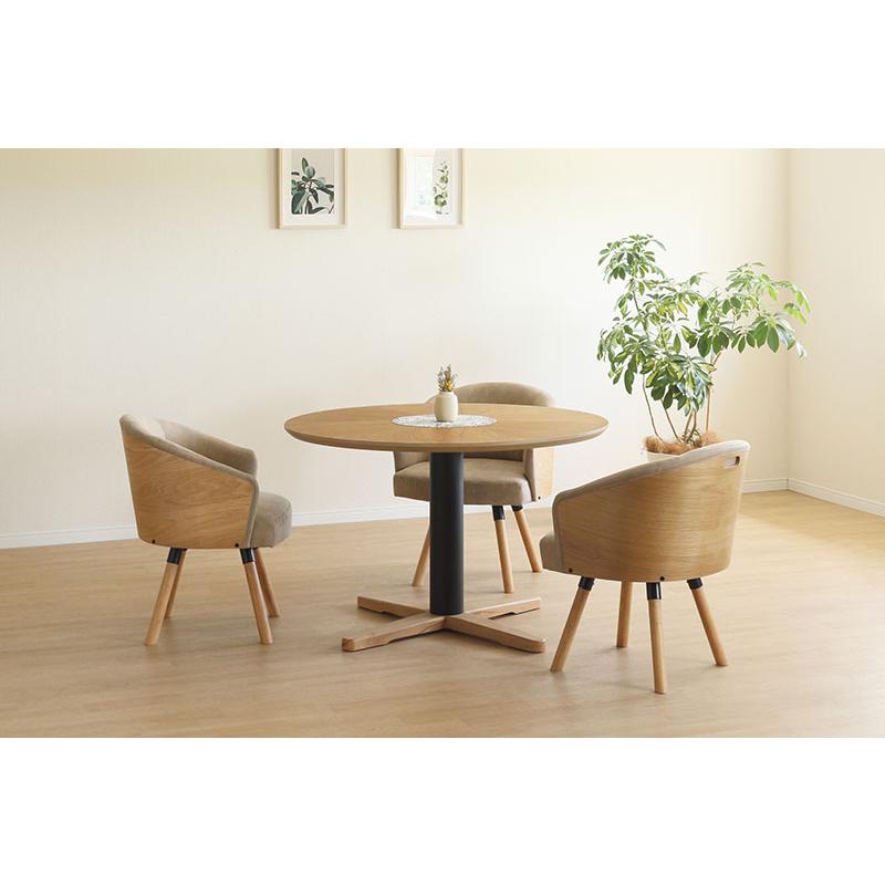 10/13廃棄】ダイニングセット 楕円形テーブル、イス3脚