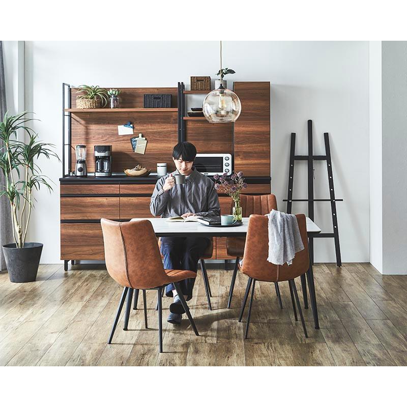 セラミック ダイニングテーブル 幅140cm 奥行80cm 4人掛け 食卓テーブル テーブル ホワイト グレー おすすめ 大理石調 おしゃれ カジュアル ネスト 関家具 | 関家具 | 09