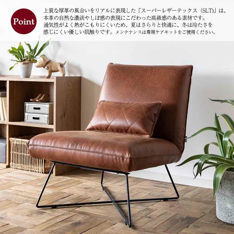 レザーテックス素材 リクライニング 回転 パーソナルチェア・オットマン【交渉可】 レザーテックス素材 リクライニング オットマン付き 回転式 ネイビー