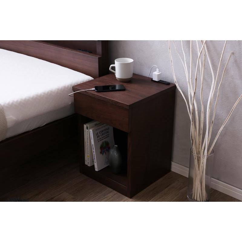 関家具 ナイトテーブル TONELLI 350 トネリ サイドテーブル 2口