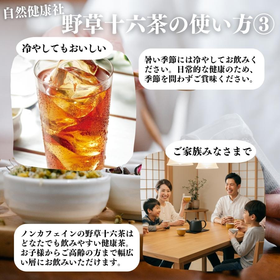 自然健康社 野草十六茶 30パック 野草茶 やそう茶 どくだみ ダイエット