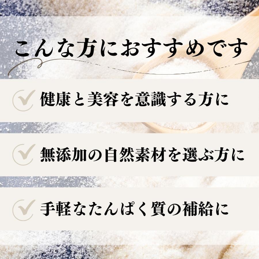 自然健康社 豚皮 ゼラチン 100食 パウダー 無添加 業務用 粉末 原料 個