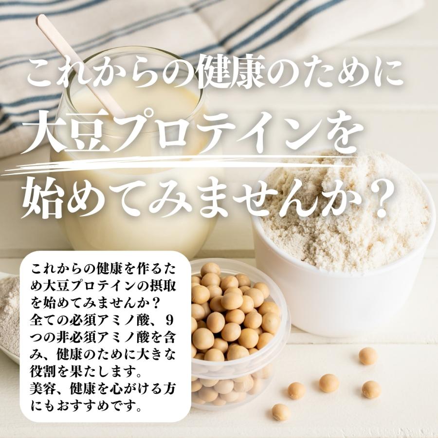大豆プロテイン 1kg×5個 ソイ 大豆 プロテイン 無添加 女性 高齢者の画像