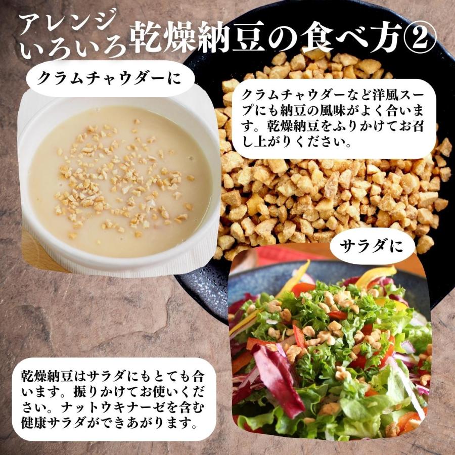 乾燥納豆 1kg×5個 ドライ納豆 ひきわり納豆 無添加 犬 国産の画像