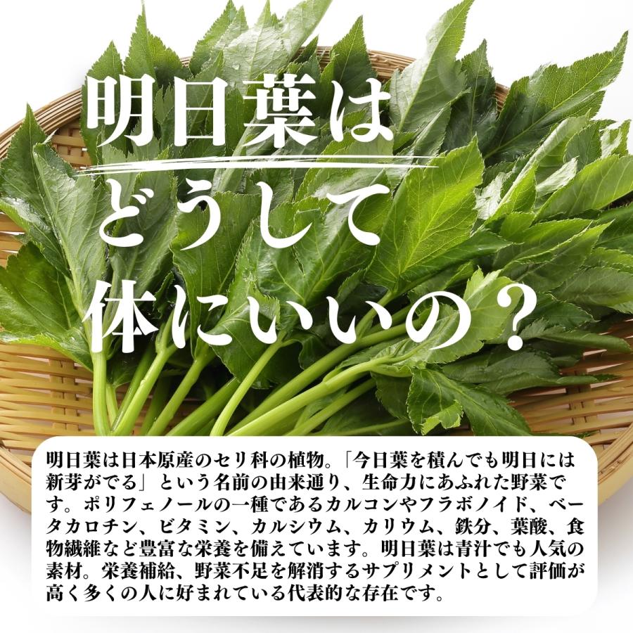 明日葉粉末 1kg×5個 明日葉 パウダー 青汁 粉末 国産 八丈島産 爆買 | 自然健康社 | 03