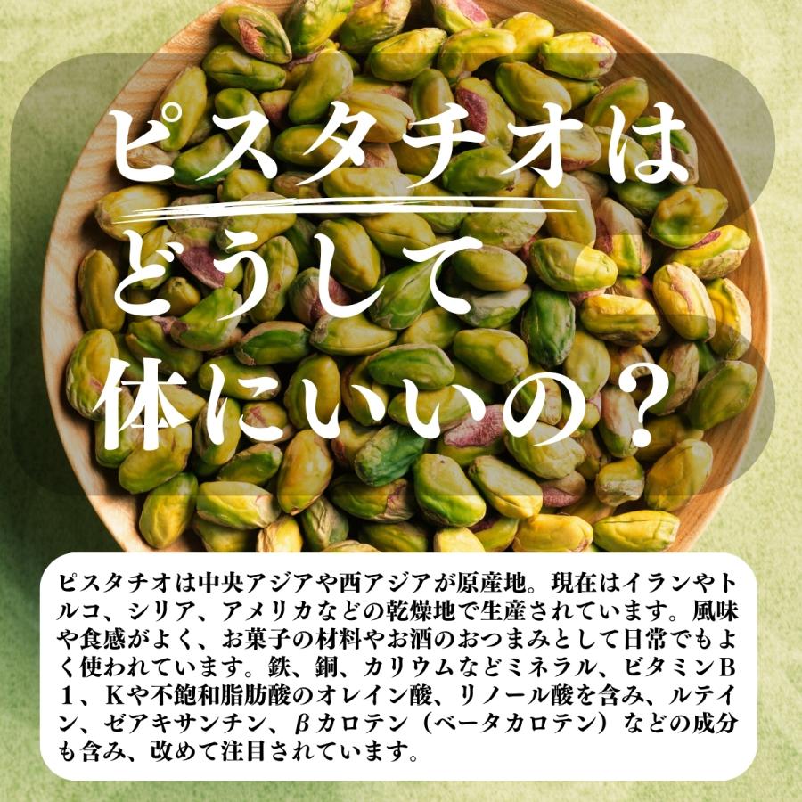 ピスタチオ 殻なし 1kg×5個 むき身 無添加 生ピスタチオ むき実 無塩 | 自然健康社 | 03