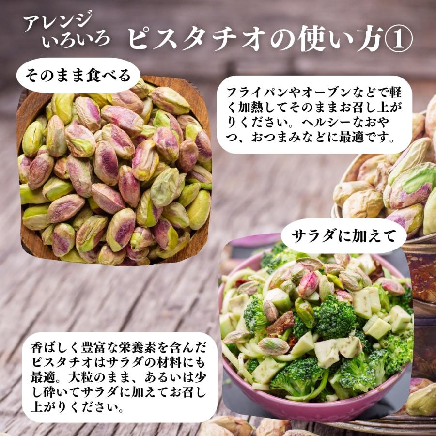 ピスタチオ 殻なし 1kg×5個 むき身 無添加 生ピスタチオ むき実 無塩 | 自然健康社 | 08