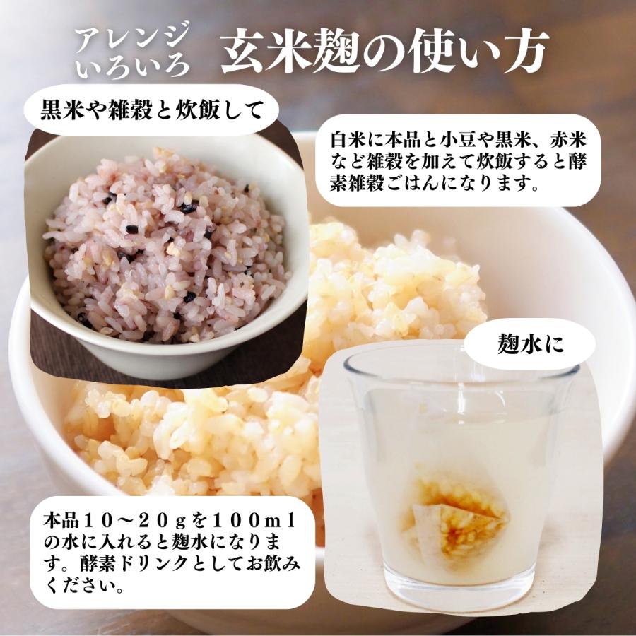玄米麹 乾燥 1kg×3個 米糀 米こうじ 国産 玄米 100％ 無添加 業務用_13