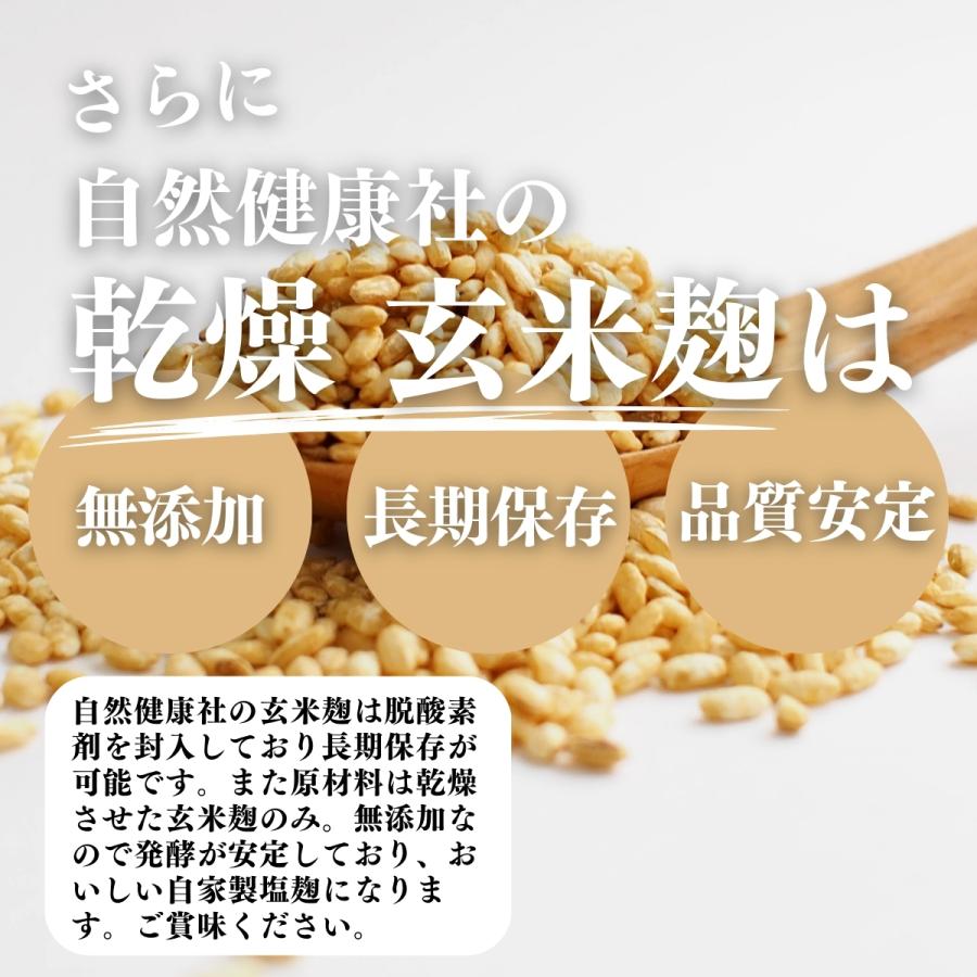 玄米麹 乾燥 1kg×3個 米糀 米こうじ 国産 玄米 100％ 無添加 業務用_9