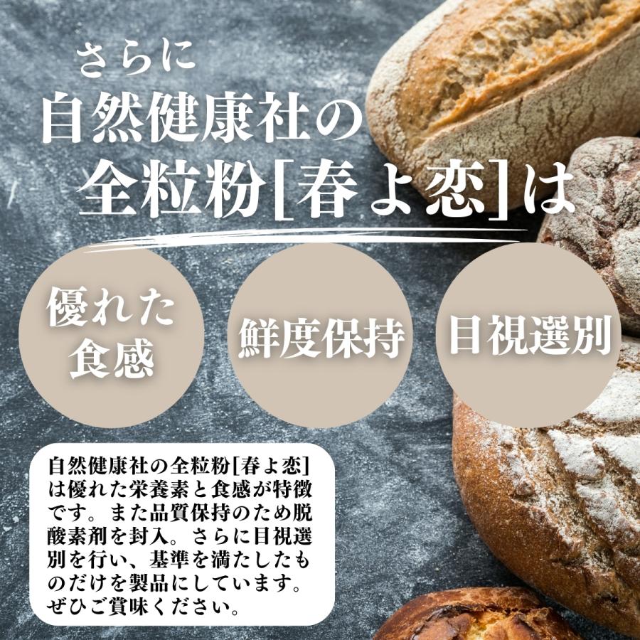 全粒粉 春よ恋 1kg 小麦粉 国産 強力粉 パン用 業務用｜hl-labo｜10