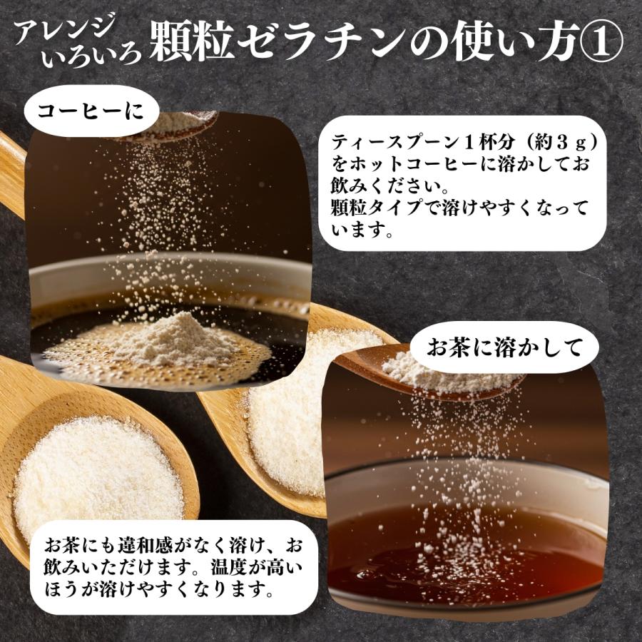 自然健康社 豚皮 ゼラチン 100食 パウダー 無添加 業務用 粉末 原料 個