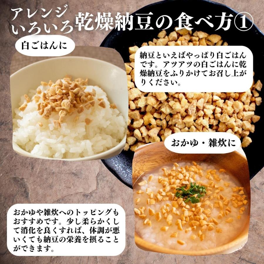 乾燥納豆 1kg×2個 ドライ納豆 ひきわり納豆 無添加 犬 国産 送料無料｜hl-labo｜15