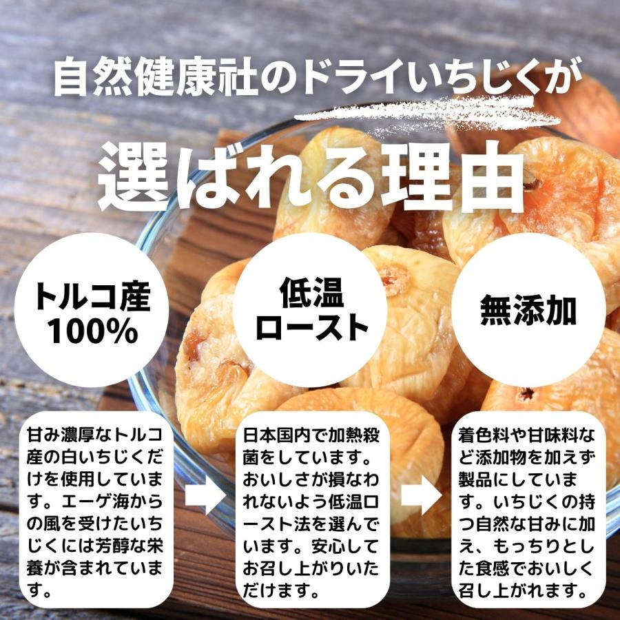 ドライいちじく 1kg×2個 イチジク 無添加 トルコ産 無花果 送料無料｜hl-labo｜07