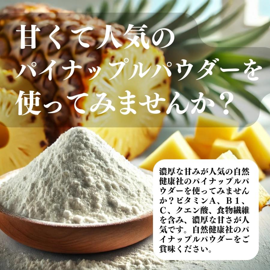 パイナップル パウダー 500g×4個 フルーツ パイン アップル 粉末_7