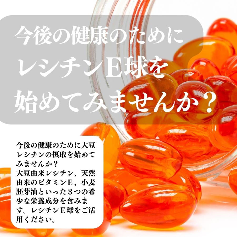 レシチンＥ球 徳用300g×4個 大豆 レシチン サプリ サプリメント 爆買_7
