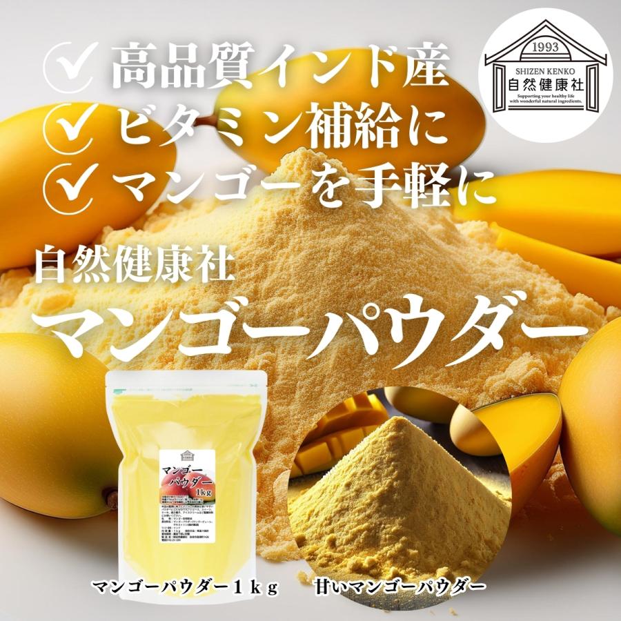 マンゴーパウダー 1kg×4個 フルーツ パウダー マンゴー 粉末_5