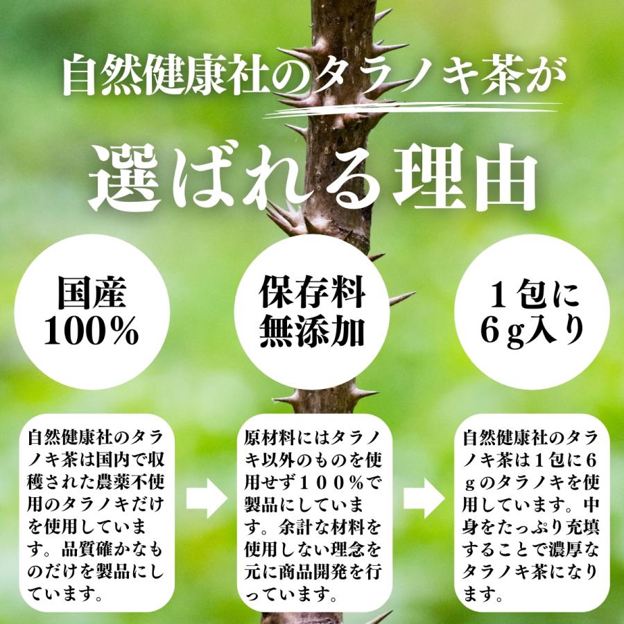 タラノキ茶 30パック×5個 国産 たらのき茶 タラの木茶 ティーパック