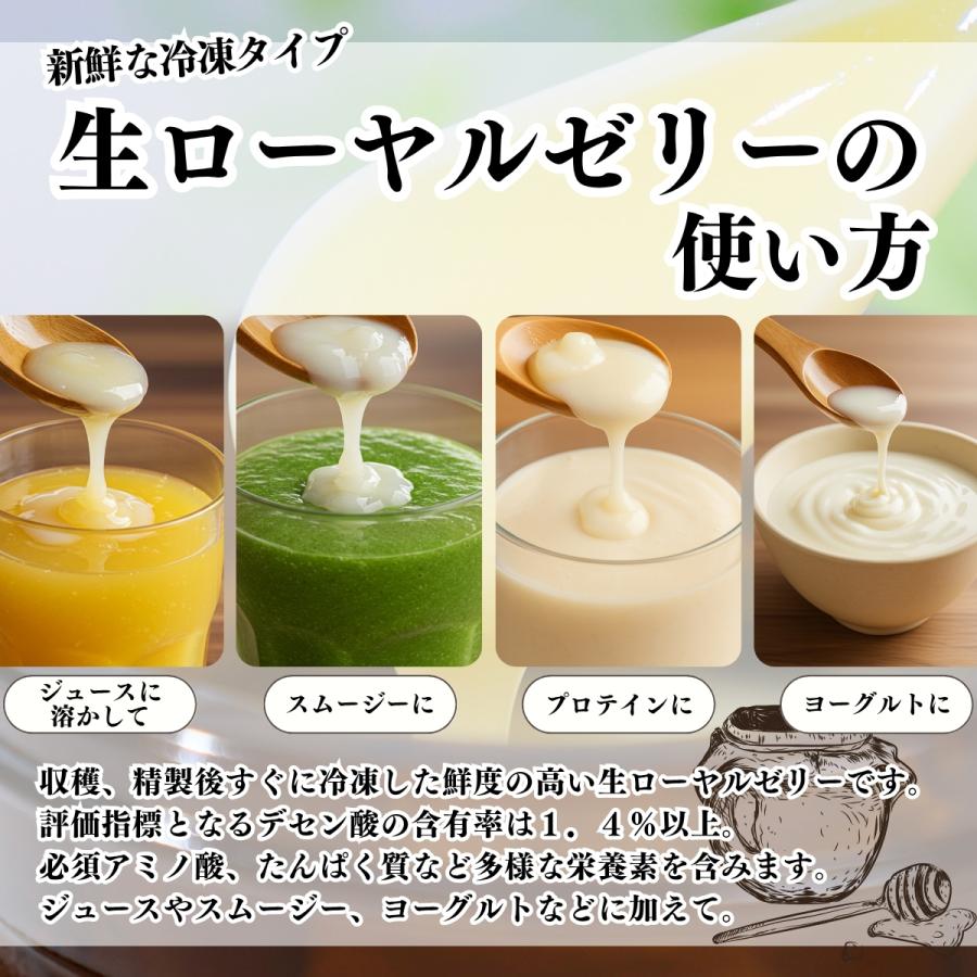 自然健康社 ローヤルゼリー 110g×6個 生ローヤルゼリー サプリ 冷凍