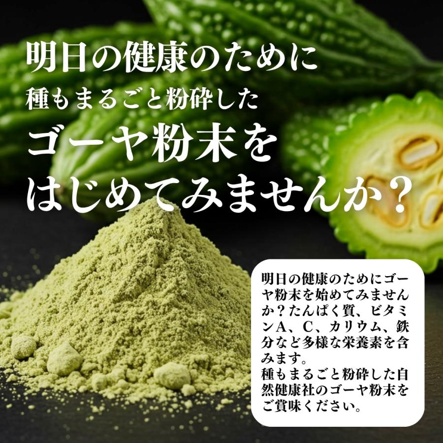ゴーヤ粉末 380g×3個 ゴーヤ パウダー ゴーヤ茶 青汁 サプリ 爆買_8