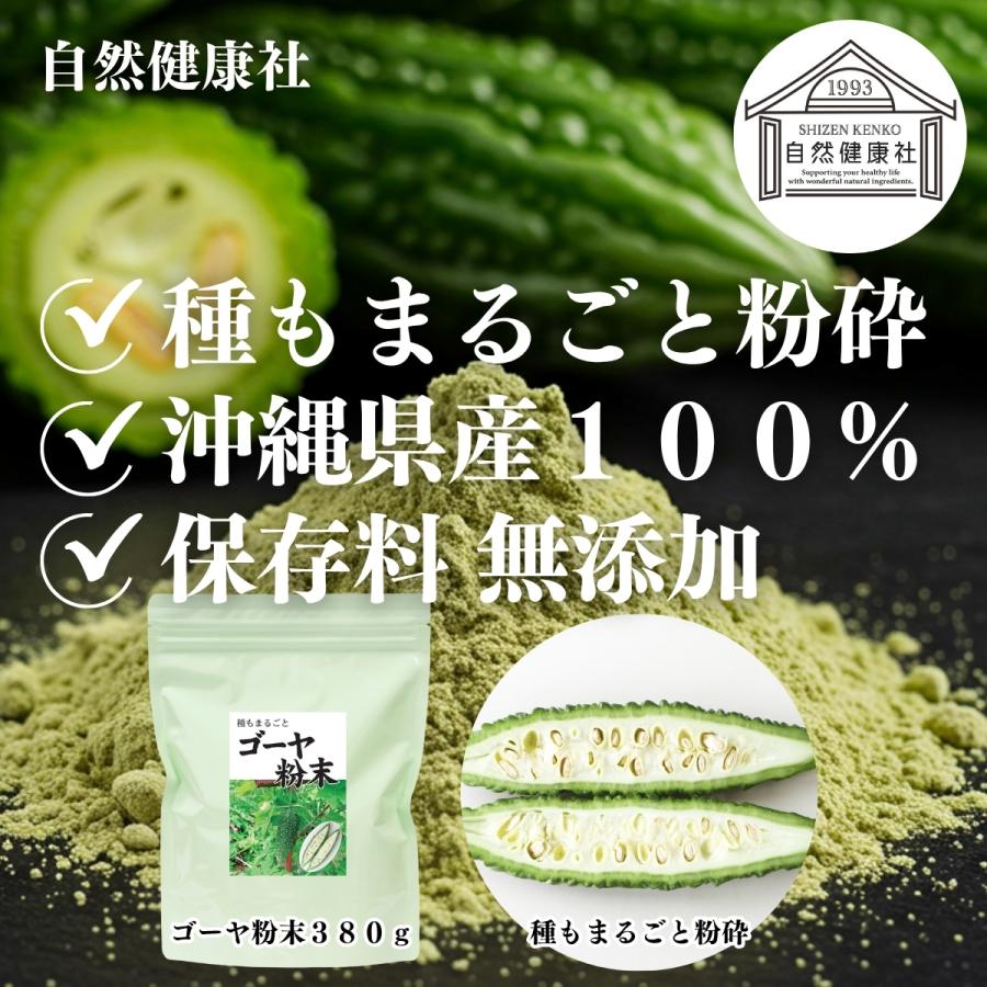 ゴーヤ粉末 380g×3個 ゴーヤ パウダー ゴーヤ茶 青汁 サプリメント 爆買_1
