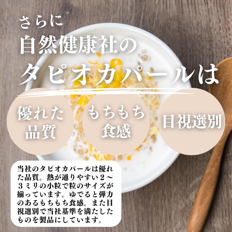 タピオカパール 小粒 1kg×10個 パールタピオカ ミニ 2mm 3mmの画像