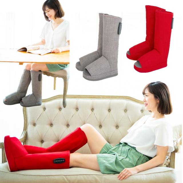 EMSストレッチブーツ リフレキュット マッサージ器 エアーマッサージ