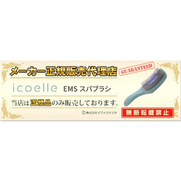 即納 icoelle イコエル EMSスパブラシ 美顔器 ヘッドスパ 山本幸恵監修
