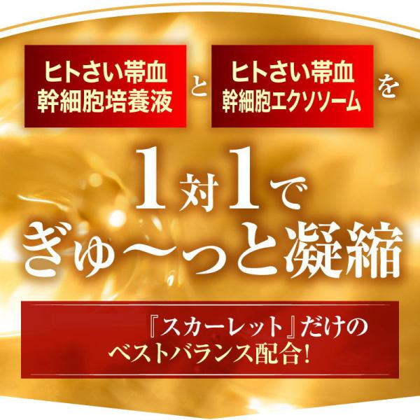 美容液　スカーレット　プレミアムバイタリスタ　ヒト臍帯血幹細胞エクソソーム6本 美容液 スカーレット プレミアムバイタリスタ ヒト臍帯血幹細胞