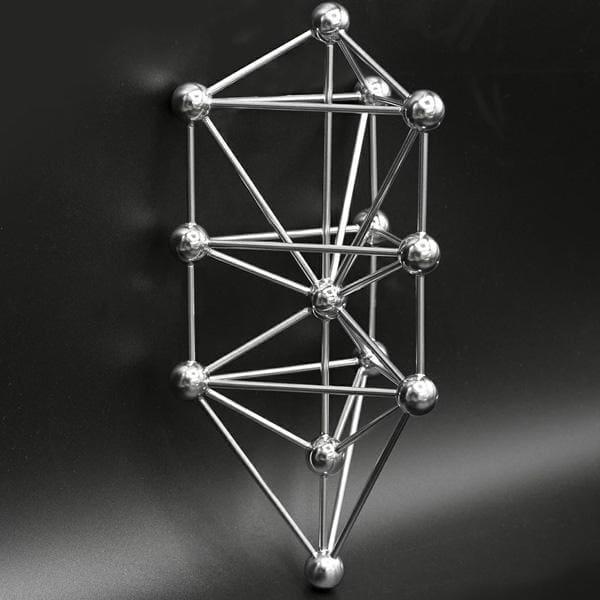 定価33,000円 3Dカバラ パドマ ステンレス 生命の樹 ユニカ 模型 3Dカバラ パドマ ステンレス 開運 生命の樹 お守り 開運
