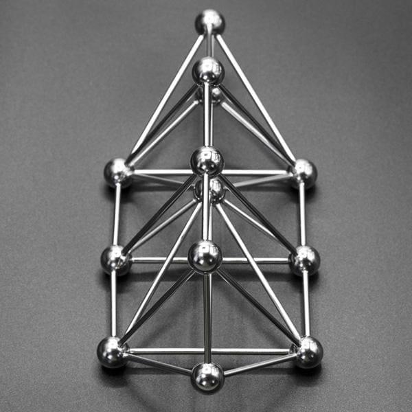 ユニカ 模型 3Dカバラ パドマ ステンレス 開運 生命の樹 お守り 開運