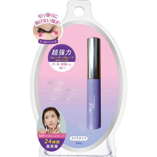 ミッシュブルーミン　アイラッシュグルー　つけまつ毛用接着剤　クリアタイプ　5ml